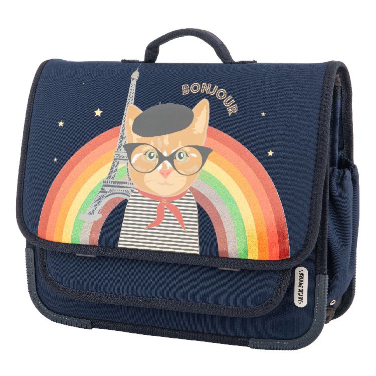 Boekentas JP Bags Paris Large Paris Cat Paradisio