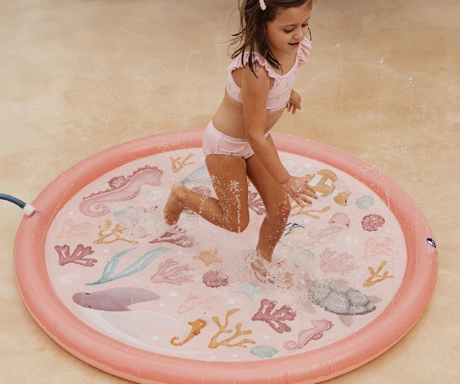 Zwembad Little Dutch, Sprinkler mat | Ocean Dreams pink, 150 cm