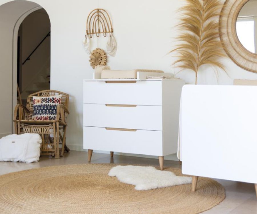 Commode Pericles, Boho White