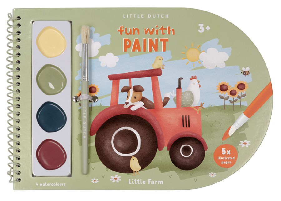 Verven Little Dutch Paint Book | Little Farm