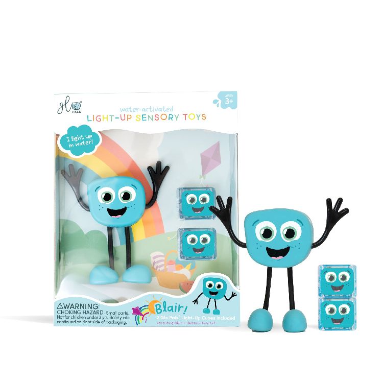 Badspeelgoed Glo Pals Blair | Light Up Cubes Characters