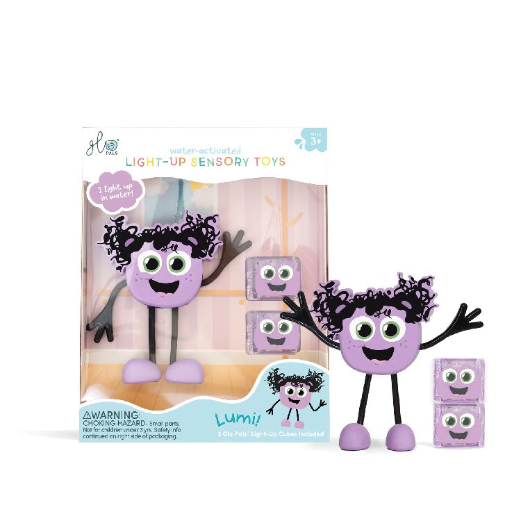 Badspeelgoed Glo Pals Lumi | Light Up Cubes Characters