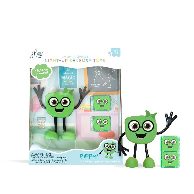 Badspeelgoed Glo Pals Pippa | Light Up Cubes Characters