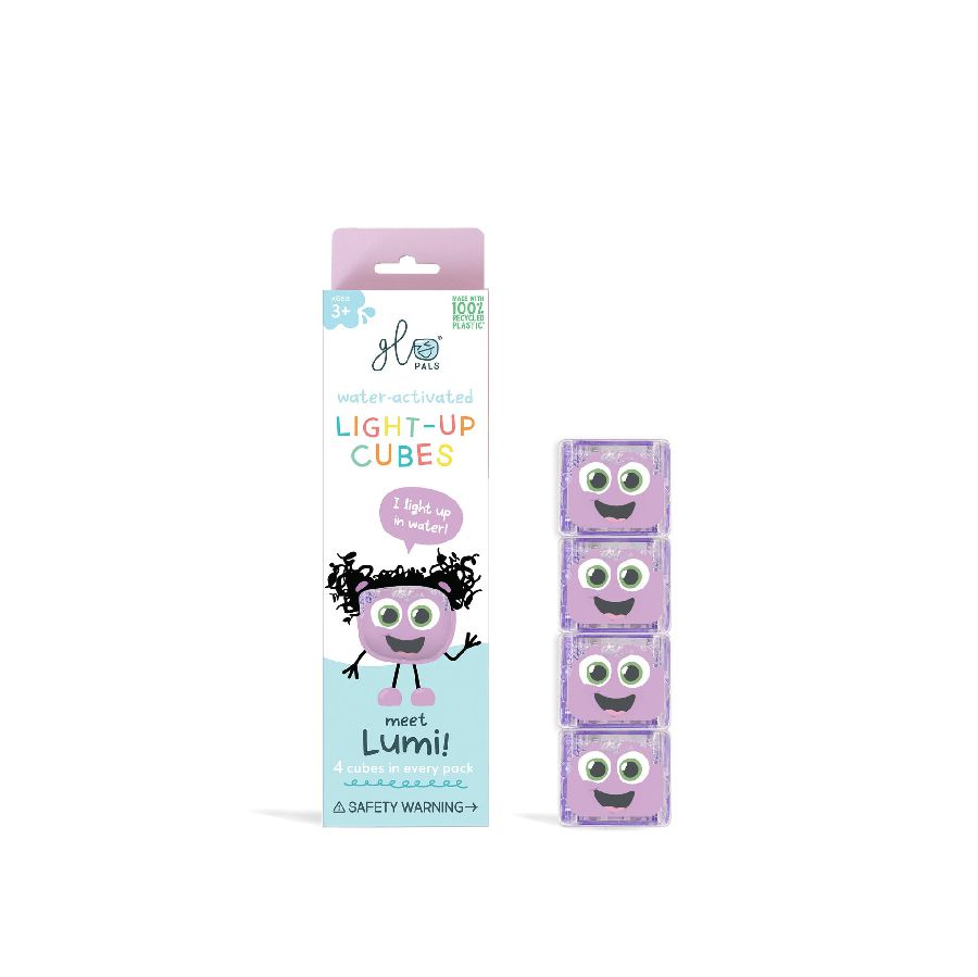 Badspeelgoed Glo Pals Lumi | Light Up Cubes