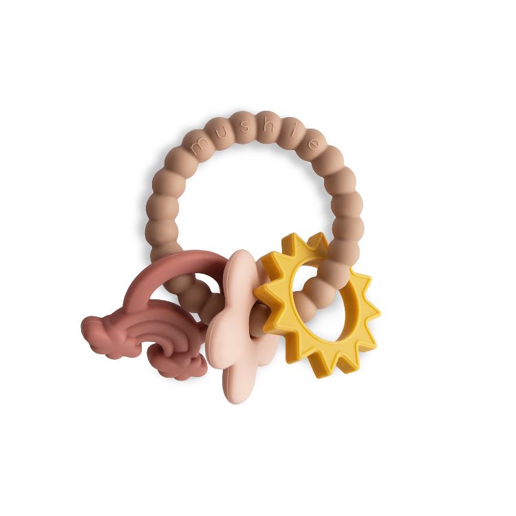 Bijtring Mushie Teether ring