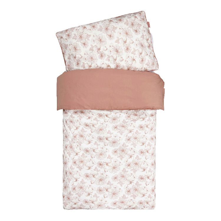 Donsovertrek Witlof For Kids Tuck-Inn, geschikt voor babybed 60x120/babybed 70x140 | Flower Powder