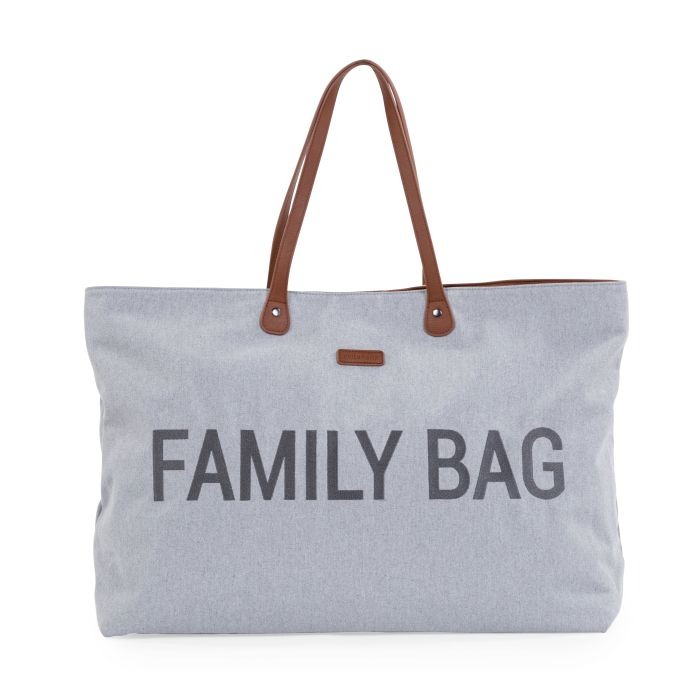 VERZORGINGSTAS Childhome Family Bag, reistas zonder luiermat | Canvas grey