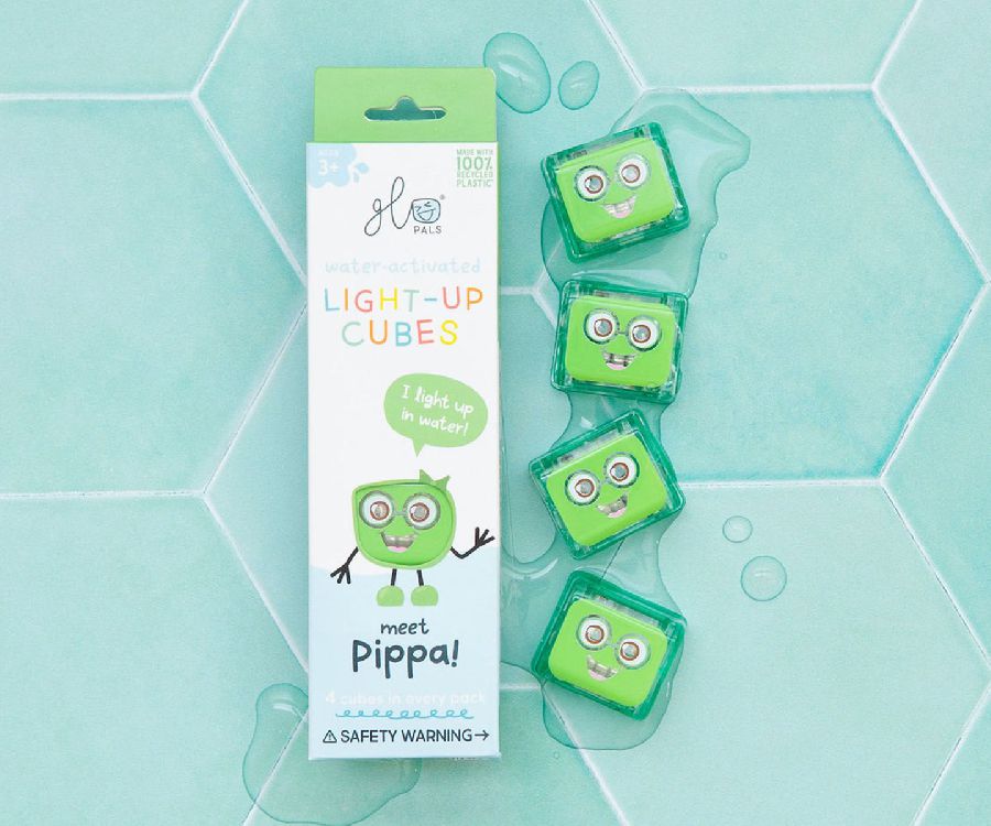 Badspeelgoed Glo Pals Pippa | Light Up Cubes