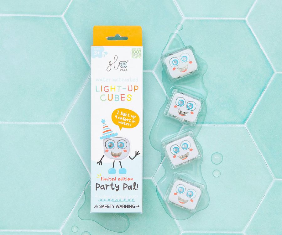 Badspeelgoed Glo Pals Party | Light Up Cubes