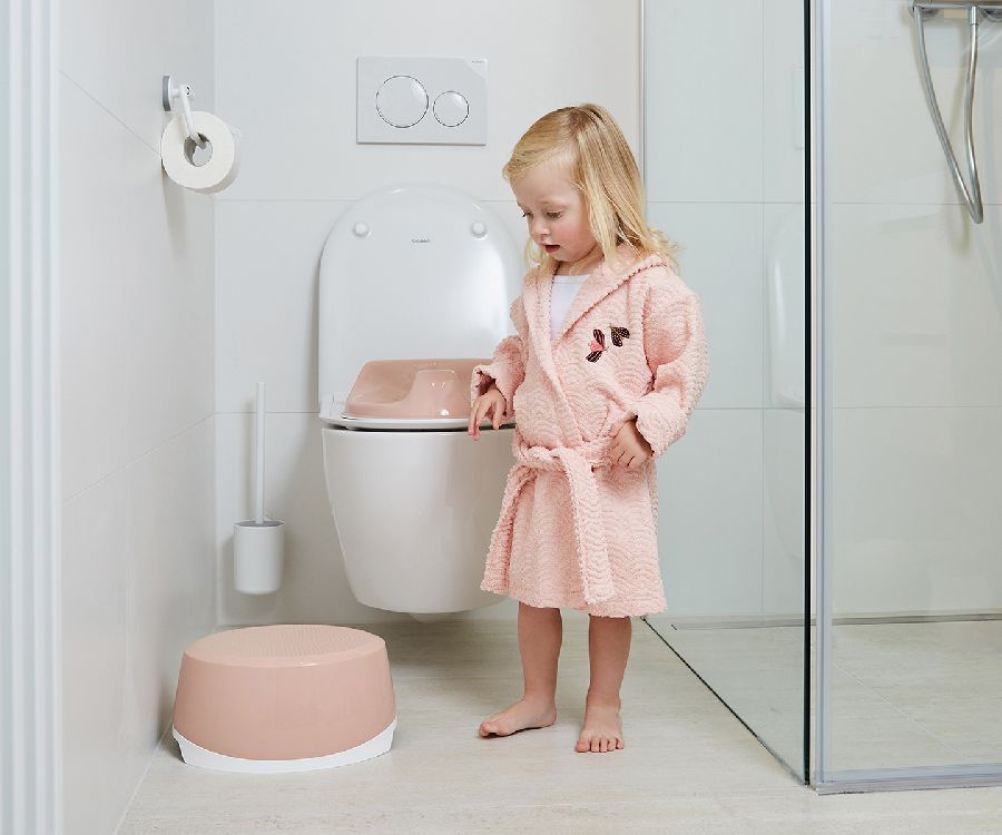 Opstapje Bébé-Jou Step stool | Grow pale pink