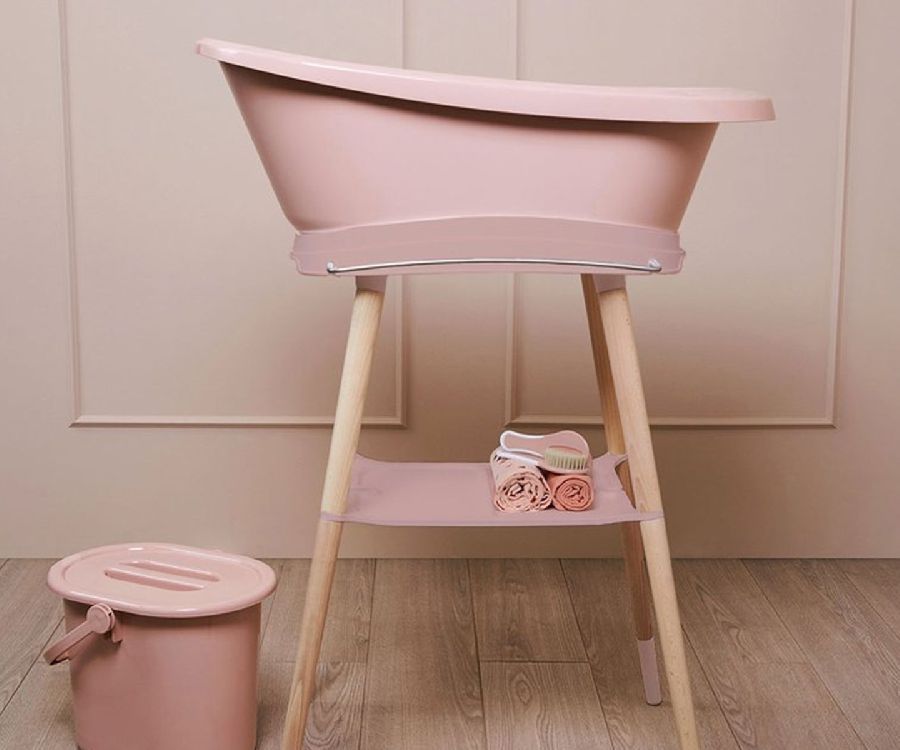 Badstaander Bébé-Jou Bath stand Sense, geschikt voor Bébé-Jou Baby bath Sense | Pale Pink