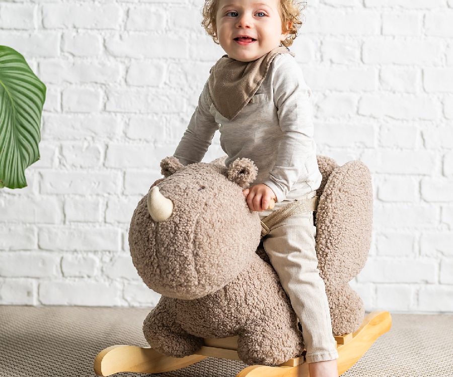 Schommelpaard Nattou Rocker Rhino | Teddy