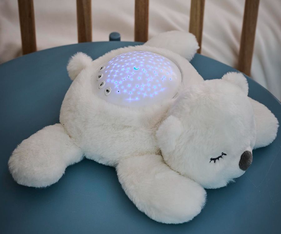 Nachtlamp met projectie Nattou Bear