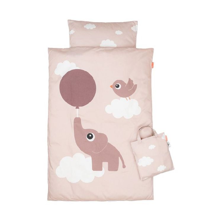 Donsovertrek Done by Deer, geschikt voor babybed 60x120/babybed 70x140 | Bedlinen Elphee