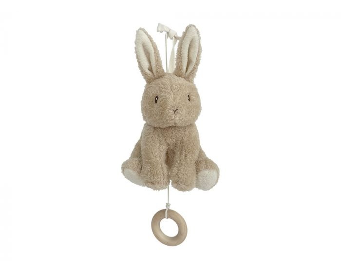 Knuffel Little Dutch made by Tiamo, muziektrekker | Baby Bunny