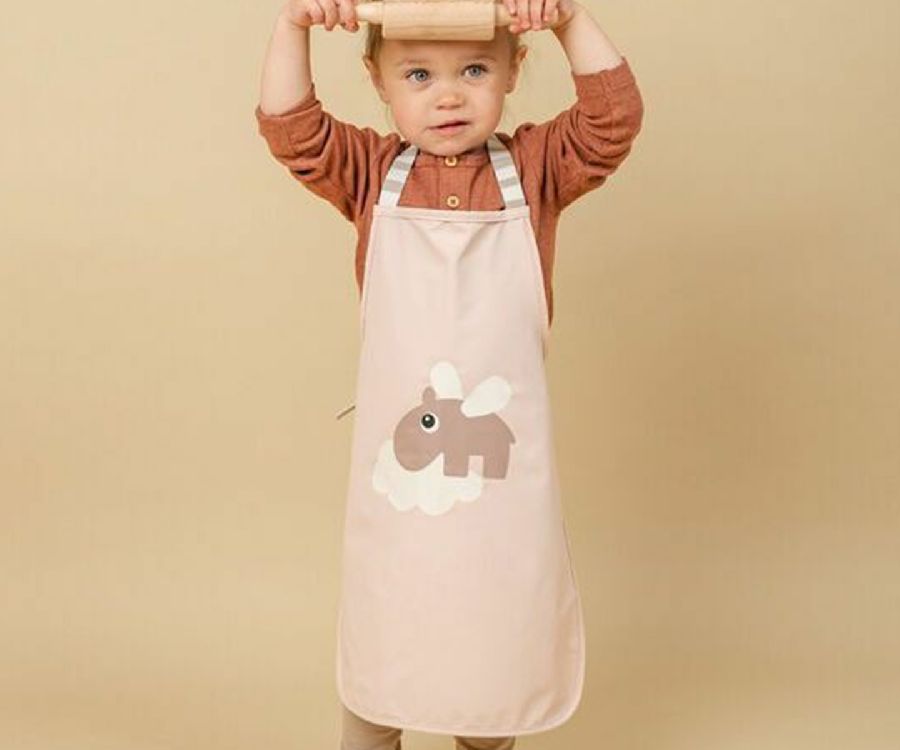 Verfschort Done by Deer Happy Clouds | Waterproof Kids Apron