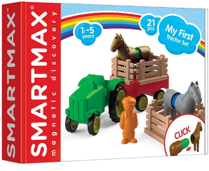 Magnetisch speelgoed Smart Games Tractor Set | Smartmax - My First