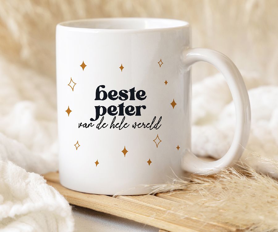 Koffiebeker MINIMOU, Koffiemok Beste peter van de hele wereld?