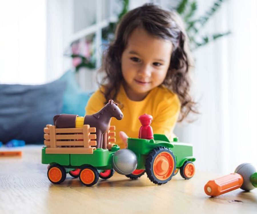 Magnetisch speelgoed Smart Games Tractor Set | Smartmax - My First