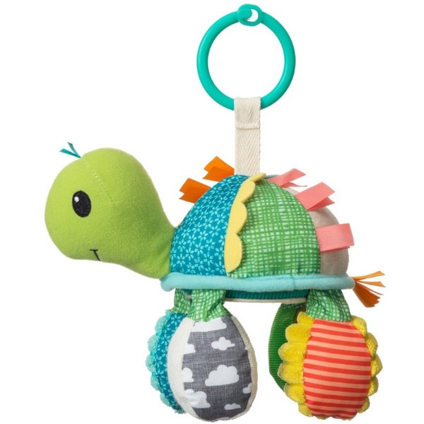 Speelgoed voor de maxi-cosi Infantino Mirror Pal Turtle | Soft - Go-Gaga