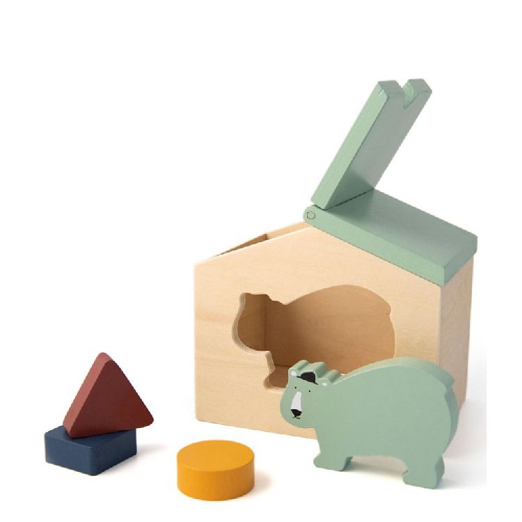 Sorteervormen Trixie Houten huis | Mr. Polar Bear Playtime