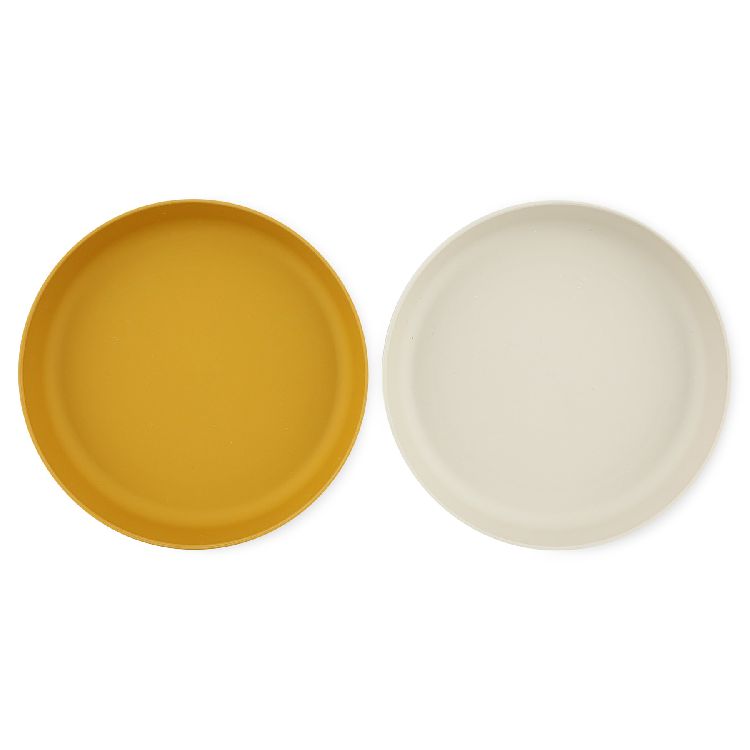 Bord Trixie Plate 2-pack, plat bord | Mustard