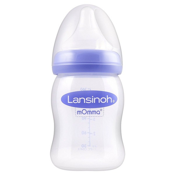 Fles Lansinoh, breedhalsfles, 160 ml | Natural Wave