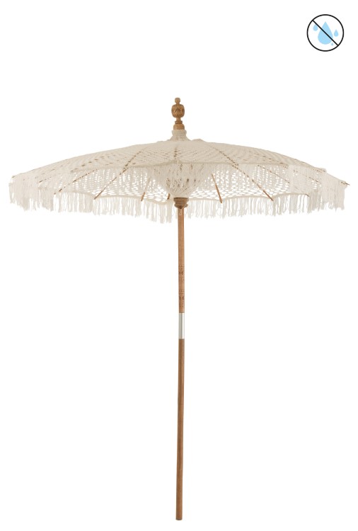 Parasol J-Line, Macramé, 210 x 249 cm