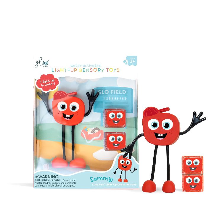 Badspeelgoed Glo Pals Sammi | Light Up Cubes Characters