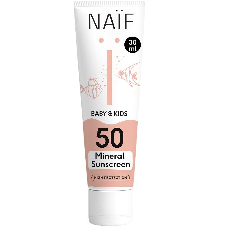 Zonnecreme Naif Sunscreen Cream, SPF 50