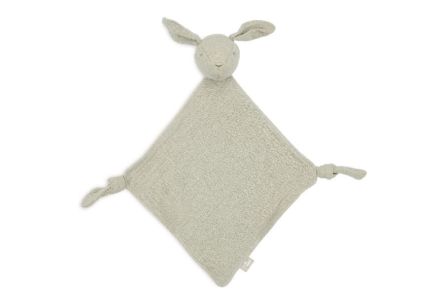 Fopspeendoekje Jollein Speendoekje | Bunny Ears olive green