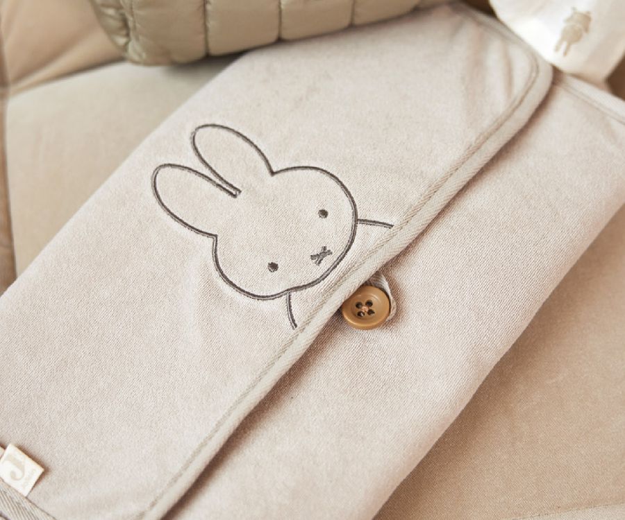 Luiermatje Jollein Verschoningsmat | Miffy nougat