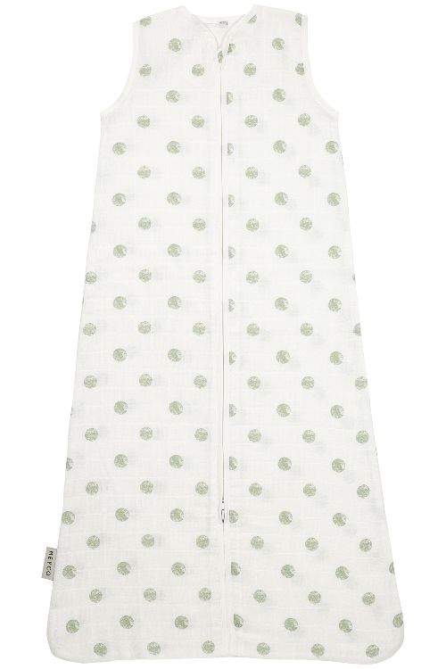 Slaapzak Meyco Baby, 3/6 maanden | Dot soft green