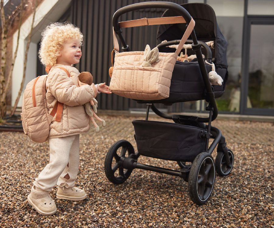 Organiser voor wandelwagen/buggy Jollein | Puffed biscuit