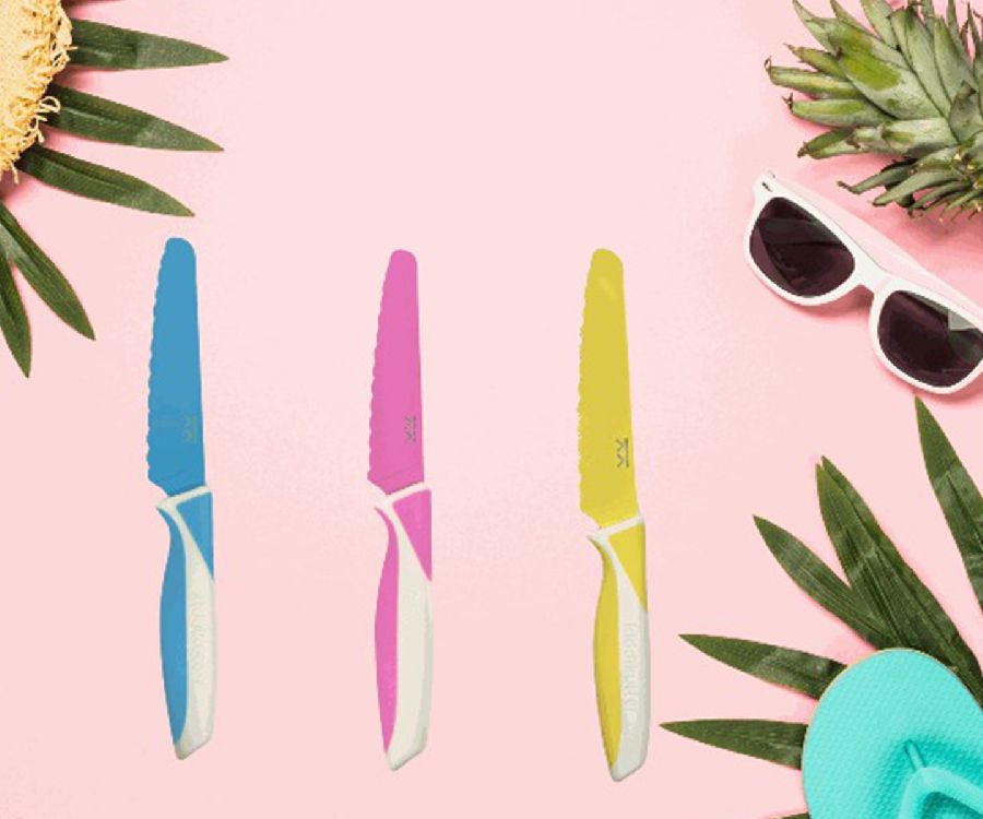 Bestek Kiddikutter Kiddikutter Knife For Kids, mes | Summer Collection