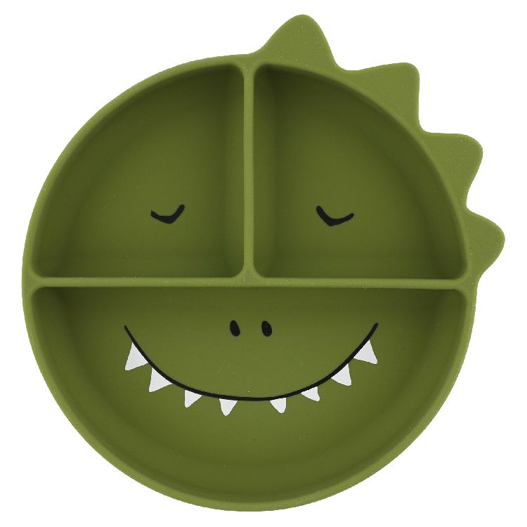 Bord Trixie Divided suction plate, plat bord | Mr. Dino Mealtime