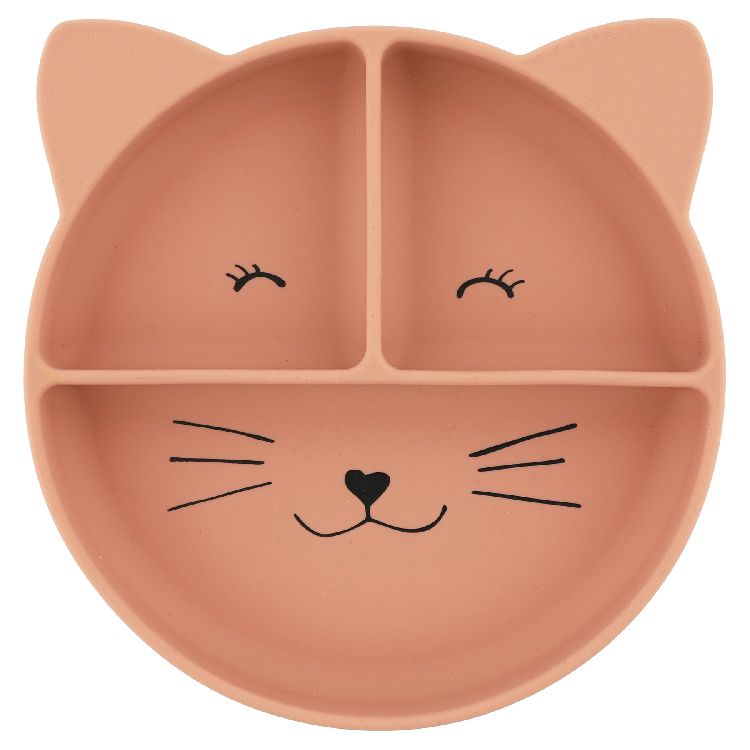 Bord Trixie Divided suction plate, plat bord | Mrs. Cat Mealtime