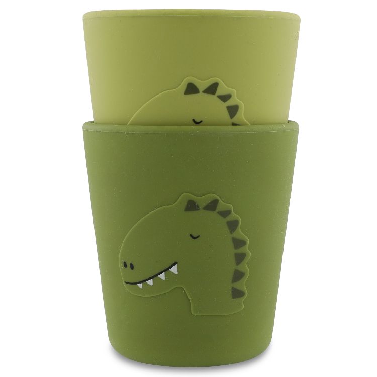 Drinkbeker Trixie Cup 2-pack | Mr. Dino Mealtime