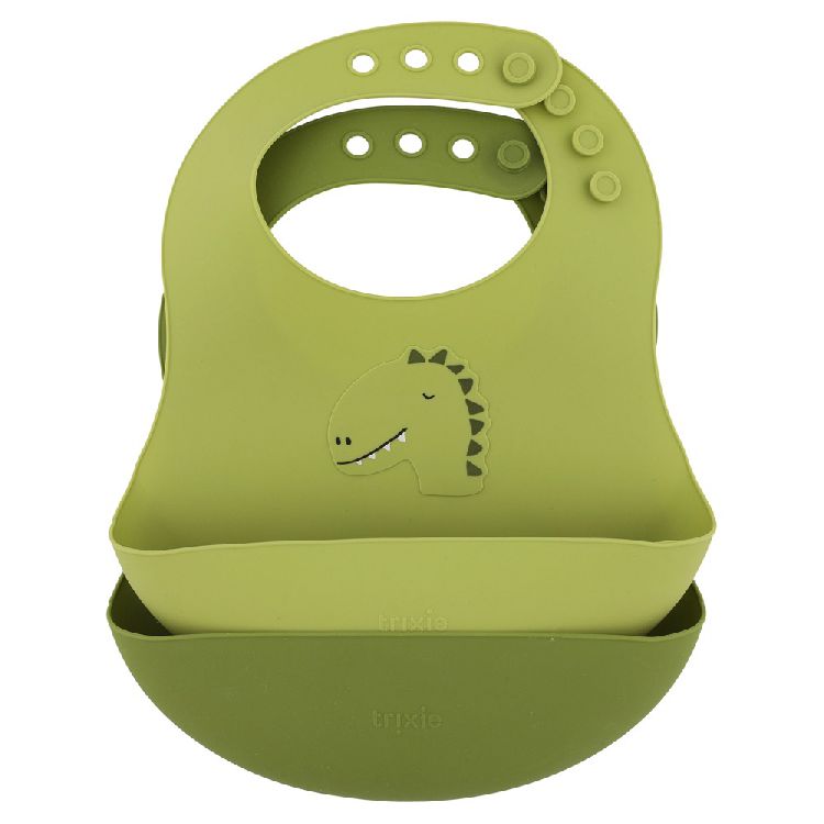 Slabbetje Trixie Bib 2-pack | Mr. Dino Mealtime