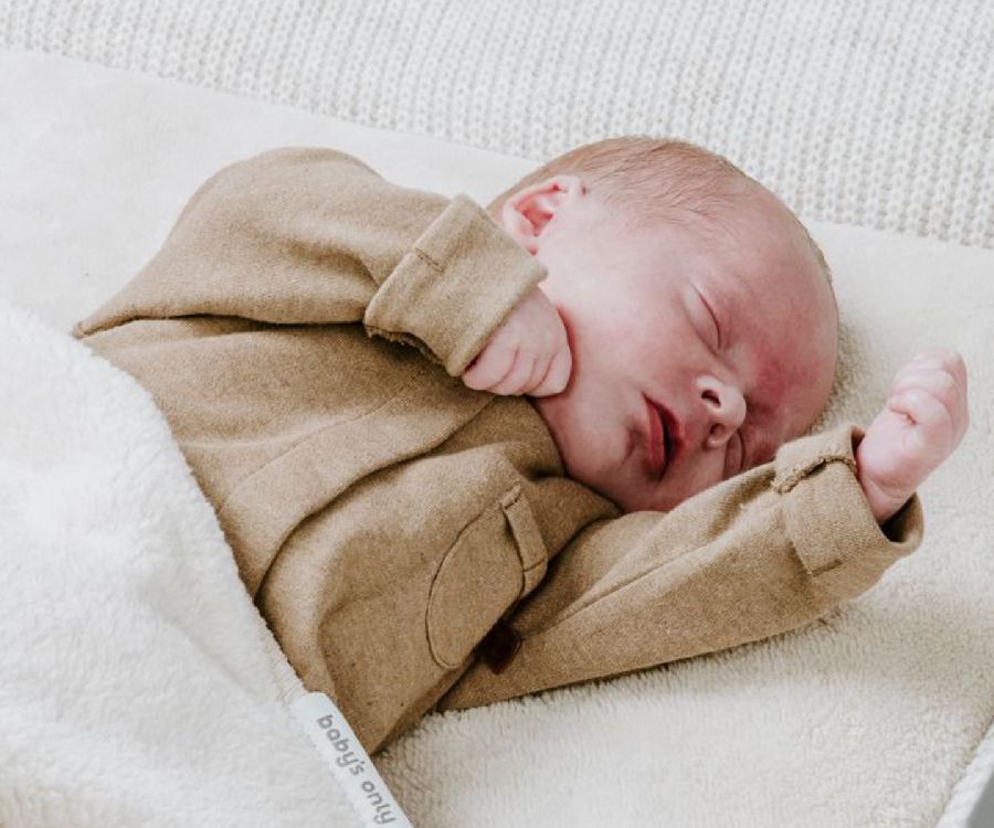 Deken Baby's Only, geschikt voor wieg/draagmand/park | Cozy warm linen