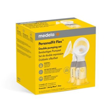 Omvormset tot klassieke borstpomp Medela PersonalFit Flex Set, geschikt voor borstpomp Medela Freestyle Hands-free