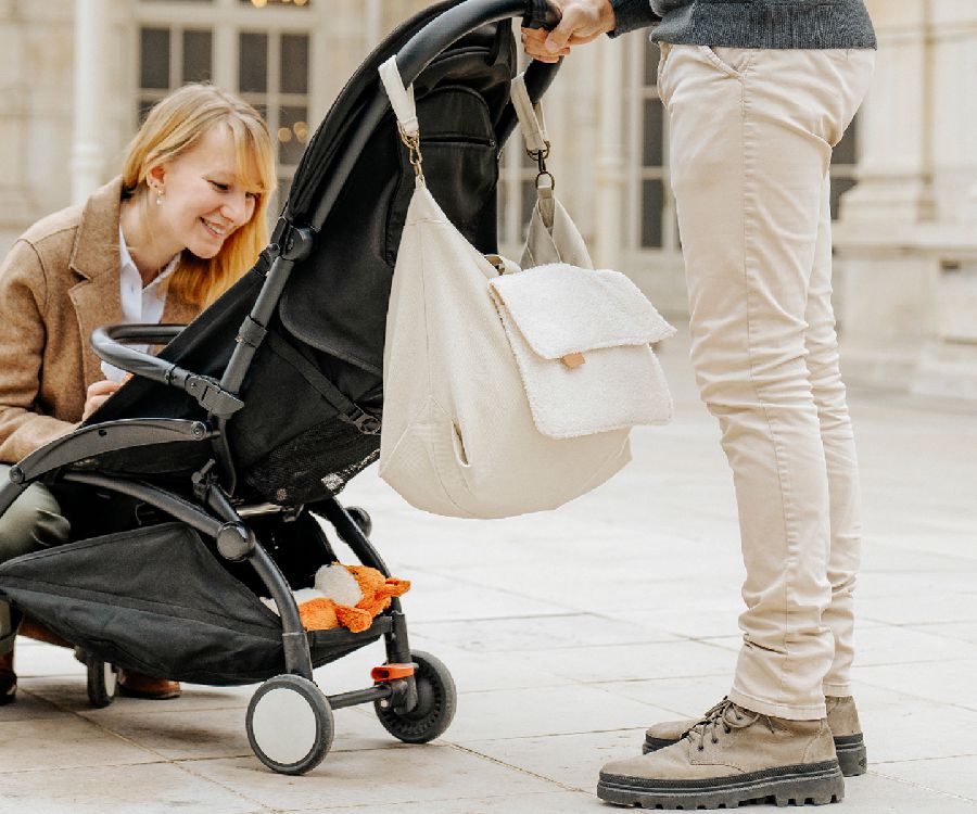 Verzorgingstas Babymoov Tote Bag, draagtas met luiermat