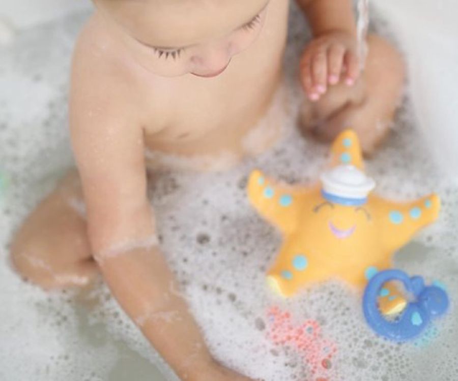 Badspeelgoed Nuby Starfish ring toss bath toy