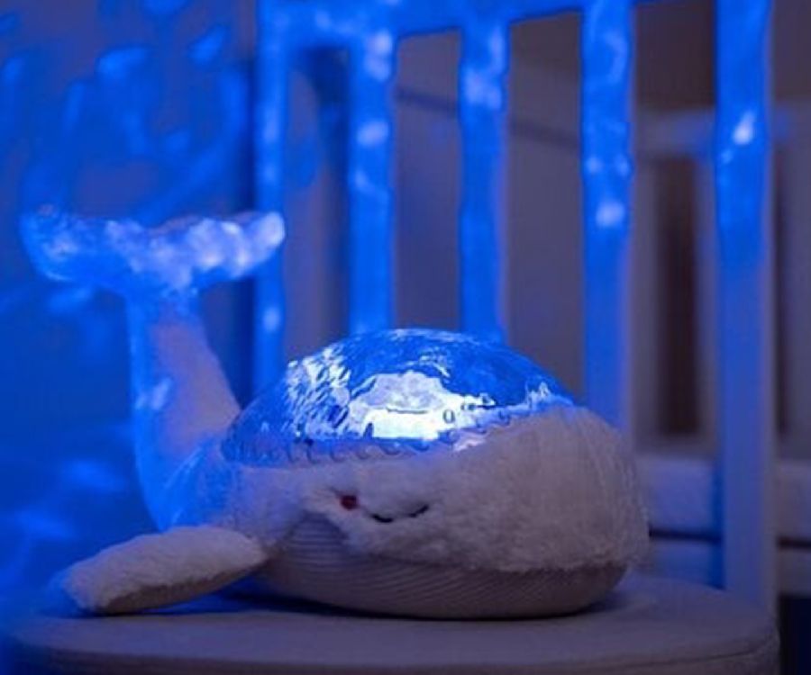 Nachtlamp met projectie Cloud B Tranquil Whale