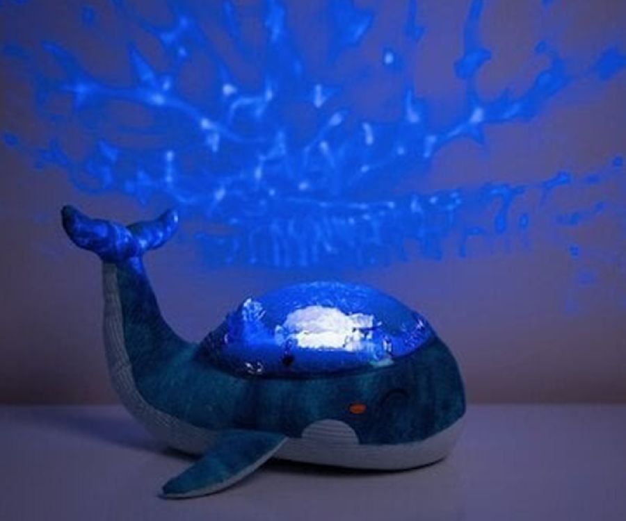 Nachtlamp met projectie Cloud B Tranquil Whale