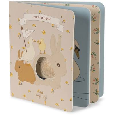 Boek Konges Slojd Touch and feel book multi, voelboek