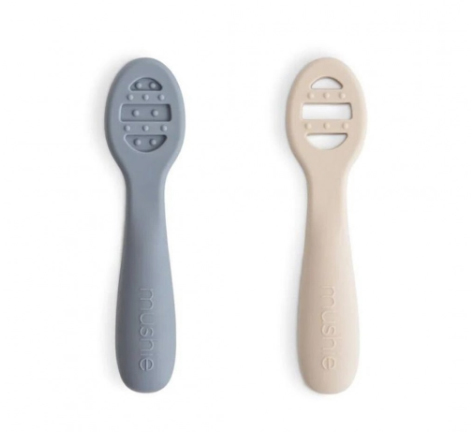 Bestek Mushie First Feeding Baby Spoon, lepel