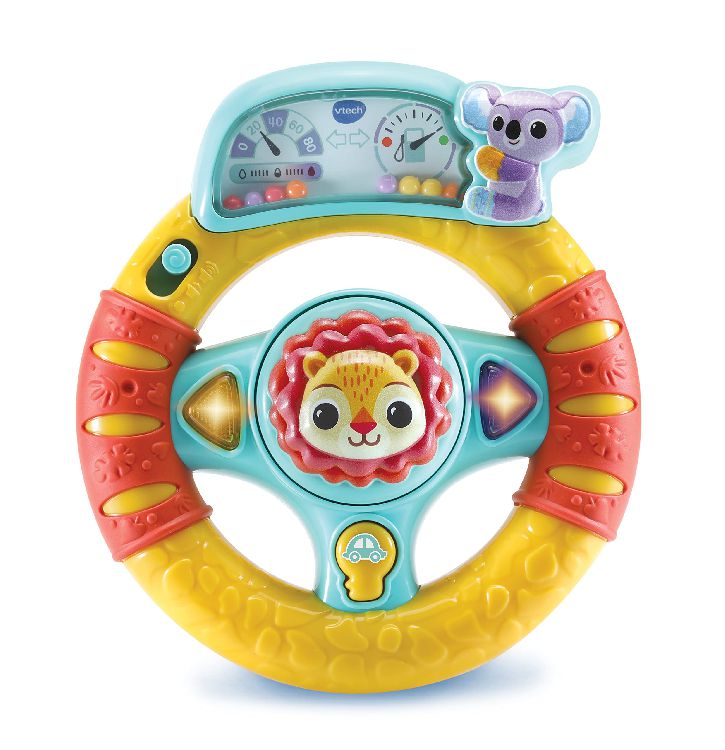 Speelgoed voor in de wagen Vtech Toeter en Draai stuurtje