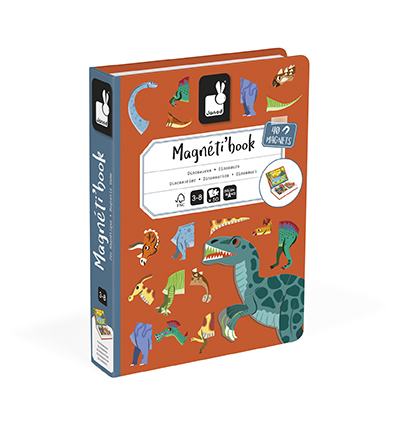 Magnetisch speelgoed Janod Dinosaurs | Magneti Book