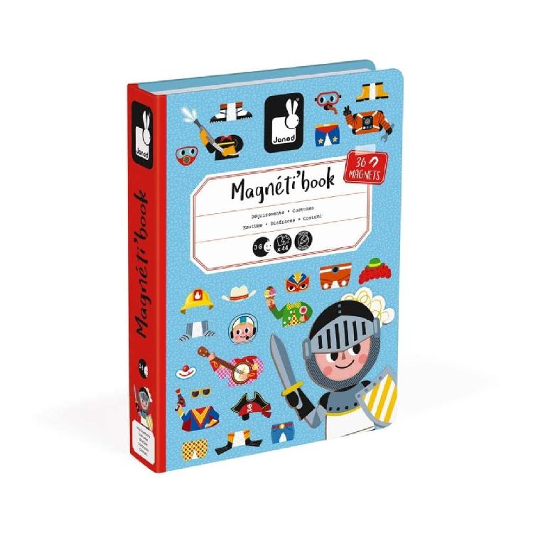 Magnetisch speelgoed Janod Boys Costums | Magneti Book